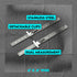 Set Set 2 925PSR-2 SE Stainless Steel SAE Metric Ruler - Stainless Steel Precision Ruler Measuring Tool - Detachable