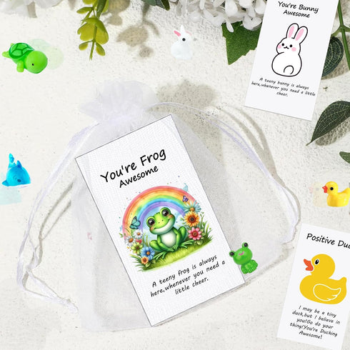 YULYNJQ 100Pack Appreciation Gifts Bulk Inspirational Teacher Dietitian End of Year Gift Gifts,with Positive Resin