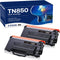 TN850 Compatible Toner Cartridges for Brother TN-880 TN-850 TN-820 (2 Black) for HL-L6200DWT
