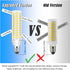 E11 LED Bulb Dimmable, JDE11 120V, 100W Halogen Equivalent, 10W 1000 Lumen, E11 Bulbs, Pack of 2
