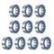 uxcell 10pcs MR106-2RS Miniature Deep Groove Ball Bearings, 6x10x3mm Rubber Sealed for TRX4 1/10 RC Cars