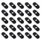 Xadnitu 1/4"-20 Threaded Centered Slide in Economy T Nuts, Accessory Hardware Nuts for 10 Series Aluminum Profiles