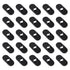 Xadnitu 1/4"-20 Threaded Centered Slide in Economy T Nuts, Accessory Hardware Nuts for 10 Series Aluminum Profiles