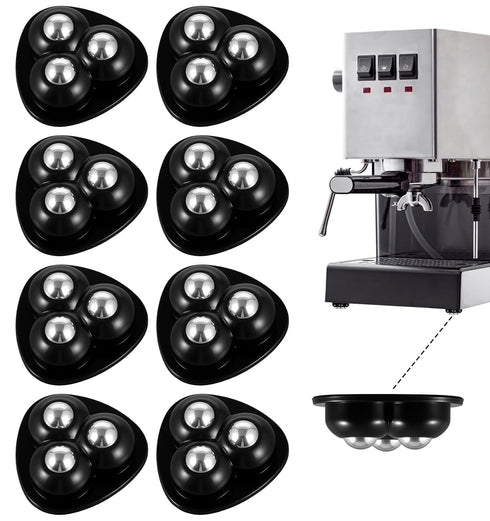 ValueBargain 8 Pack Appliance Rollers, Self Adhesive Appliance Wheels, 360 Swivel Mini Rollers