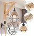 Frideko Wall Lamp with Plug in Cord - Plug in Wall Sconces, Farmhouse Hanging Lamps that Plug into Wall Outlet, Rustic