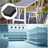 Cap(35 35mm) 2Pcs, METALLIXITY Square Tube End x Plastic Plugs Insert End Caps Pipe Cap Cover - for Furniture Table