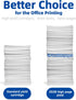 Toner Cartridge Replacement for Brother TN760, 2 Pack