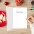 Ogeby Funny Christmas Thank You Card, Funny Garbage Truck Appreciation Card for Friend Family Employee, Christmas