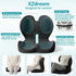 Sciatica,Tailbone,Back Ergonomic Seat Cushion,Office Chair Cushion with Lumbar Support Pillow,Car Orthopedic Seat