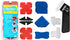 Caulk Application Tool Kit, 9 Pcs Sealant Finishing Tool Set, Silicone Profiling Kit for Tile, Siding, Window Caulking