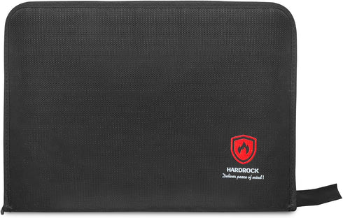 Fireproof Accordion File Organizer, Portable Document Holder for Important Papers, Waterproof Binder for A4