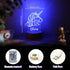 Personalized Baby Gift Name Night Light for Kids Girls Boys Nursery Decor with Unicorn Acrylic Light - Includes Remote