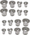2 Sets Panel Furniture Positioning Woodworking Round Tenon, Solid Wood Pin Center Punch Thimble for Tools