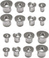 2 Sets Panel Furniture Positioning Woodworking Round Tenon, Solid Wood Pin Center Punch Thimble for Tools