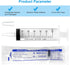 5 Pack 60ml Sterile Syringes Individually Packaged for Labs, Liquid Measuring, Feeding Pets, Oil or Glue Applicator