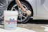 8 Inch 6522 Marshalltown Utility Scrub Brushes, Size, White Tampico Bristles, High-Tensile Strength Foam Plastic Block