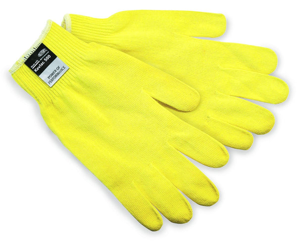 MCR Safety 9394M Kevlar Ultra-Light Weight 13 Gauge Gloves, Yellow, Medium, 1-Pair