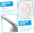 2 Mikikit Pcs Door Handle Suction Cup Shower Grab Bars for Seniors Window Pulls Easy to Install for Bathroom Hotel