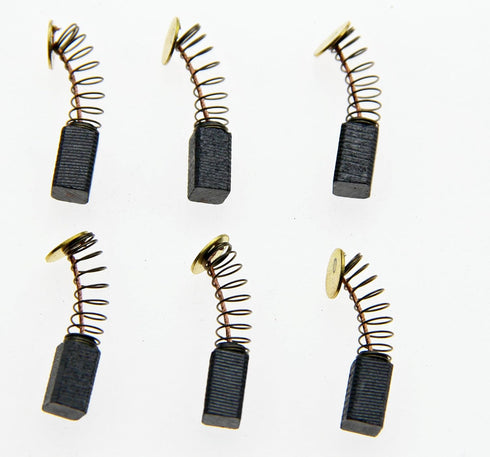 Carbon Motor Brushes for MultiPro 110V/220V Electric Grinder Rotary Tools, 6Pcs