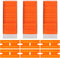 Honoson 300 Pieces Plastic Razor Blade Scraper Blades Plastic Scraper Tools Double Edge