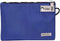 Vaultz Money Bag with Lock - 7 x 10 Inch Locking Pouch for Cash, Bank Deposits, Wallet, Phone, Credit Cards - BLUE