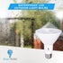 2 Pack PAR30 Bulbs 12W 100 1200 E26 5000K LED Flood Dusk to Dawn Light Outdoor Photocell Sensor Watt Equivalent Lumens