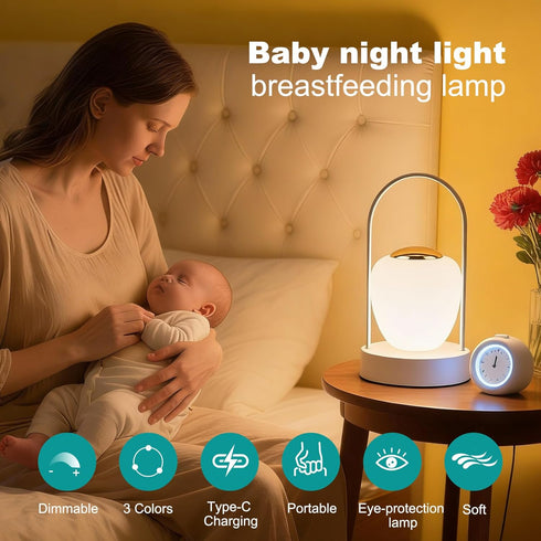 tables.Dimmable Touch lamp,night light for kids,lights rechargeable lights,suitable for bedroom desks,terraces,outdoor
