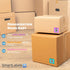 QR Code Smart Labels, Color Coded Scannable Stickers for Storage Bins, Moving Containers & Organization, Pack of 48