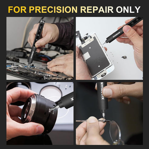 XIAONIAN 3.7V Set,76 1 Set Charging,5 Settings Precision Electric Screwdriver IN Mini Electric Screwdriver Cordless
