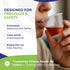 Disposable Medicine Cups, 100 Count - 1 oz Sturdy Plastic Measuring Cups for Pills, Liquid Medication & Mixing