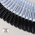 Dabo&Shobo Dry Erase Markers, 80 Count, Black, Chisel Tip, Suitable for Writing on School and Office Whiteboards