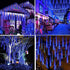 12 Inch 8 Weepong Meteor Shower Lights Outdoor Christmas Lights UL Certified Falling Rain Drop Snowfall Icicle