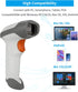 NetumScan Bluetooth 2D Barcode Scanner, 3 in 1 Automatic Wireless QR Reader for Store, Warehouse, POS