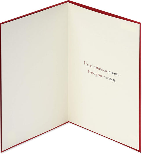 Papyrus Anniversary Card - Sailboat Design