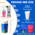 Laoyello Frozen Frozen Ice Cream Maker Mug,Slush Shake Slushie Cup,Ice Cream Machine DIY Magic Quick Smoothies Cups