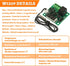 W1209 Digital Temperature Controller Board, 12V DC Micro Thermostat -50-110°C with Waterproof Case (2PCS)
