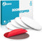 Neoera Door Stopper Wall Protector (4 Pack) - 3.15" Rubber Door Handle Bumper with Self Adhesive Sticker