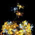 40 8 LED Dragonfly Decorative String Lights Battery Operated Modes with Remote Control for Wedding, Party, Festival