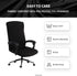 Water Resistant Stretch Office Chair Cover with Durable Zipper, Universal Washable Spandex Slipcovers for Pets