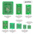 40pcs PCB Proto Boards SMD to DIP Adapter Plate Converter for TQFP (32 44 48 64 84 100) SOP SSOP TSSOP