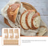 50pcs Packaging Window Small Bread Bags Kraft Paper Toast Pouches for Baking Bread Bakery Accessory Household Treat