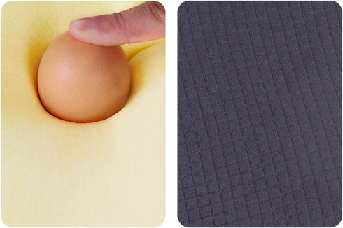 Memory Foam Seat Cushion, Non Slip Ergonomic Car Seat Cushion for Office Chair, Wheelchair, Driving