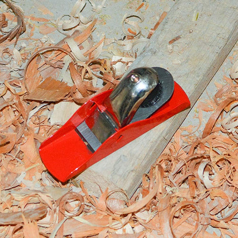 Mini Hand Planer - Small Trimming Planer 6-1/2 inch with Adjustable Block Plane for Woodworking