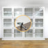 YINORD 100pcs 131372, 3mm Bookshelf Pegs Compatible with IKEA Part Bookshelf Pins, Replacement Shelf Support Pins