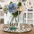 9 Inch, 4 Pack LampLust Flameless Taper Candles with Remote, Pastel Blue Candlesticks, LED Flickering Flameless Candles