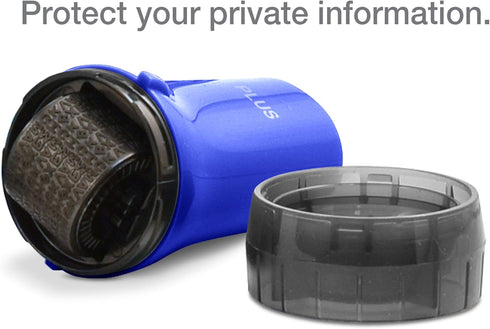 Guard Your ID Confidential Security Roller Set Advanced 2.0 for Identity Theft Protection (Regular 3-Pack, Blue)