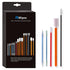 Cleanroom Foam Tip Swab Set: 100 Pack in 5 Colors & Styles for Multi-Use Cleaning, Camera, Optical Lens, Arts & Crafts.
