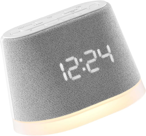 Luyismer Dimmable Multifunctional Bedside Companion Featuring Adjustable Brightness Volumes and White Noise Suitable