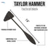 SURGICAL ONLINE 5 pcs Diagnostic Kit, Neuro Percussion Berliner Reflex Taylor Buck Hammer