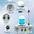 YaeCCC 1000ml Magnetic Stirrer Hot Plate Mixer, Lab Stirrers, 2400 RPM Stir Plate